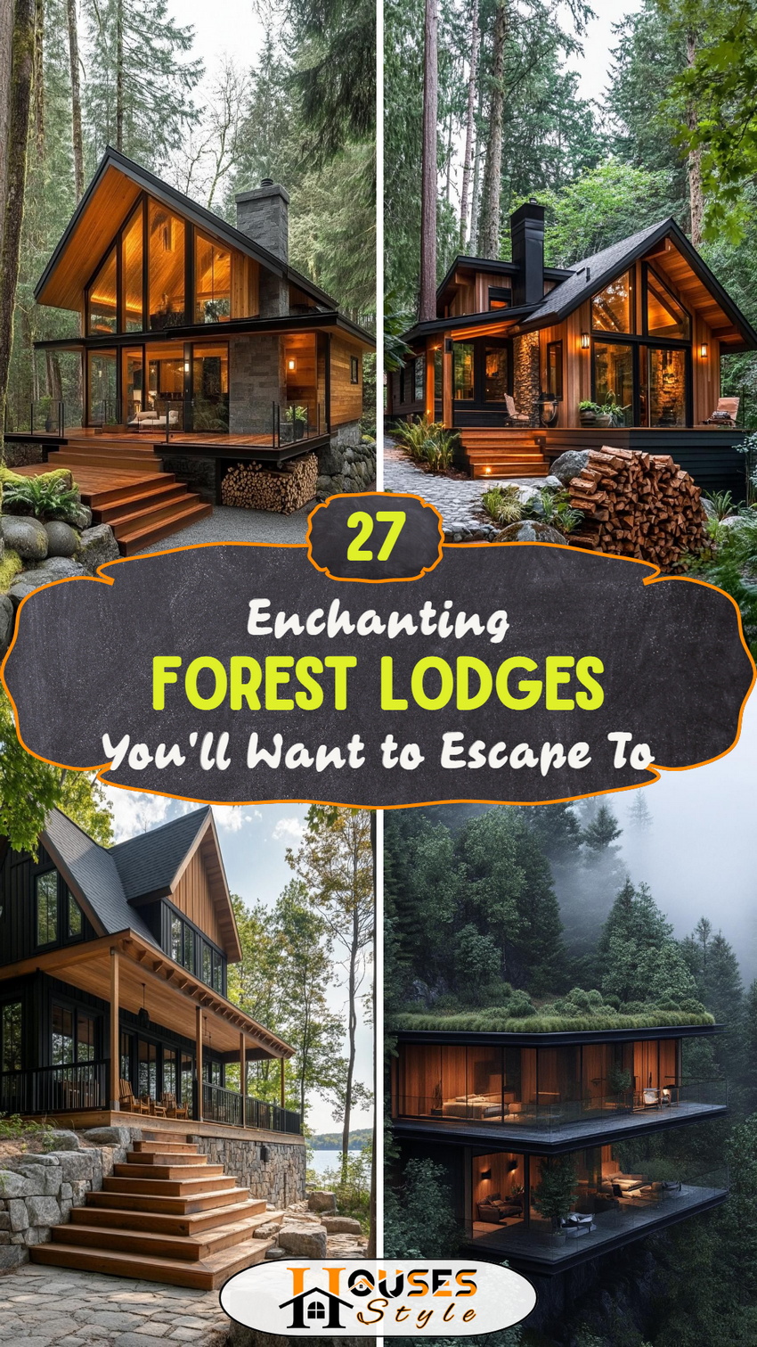 27 Enchanting Forest Lodges You’ll Want to Escape to