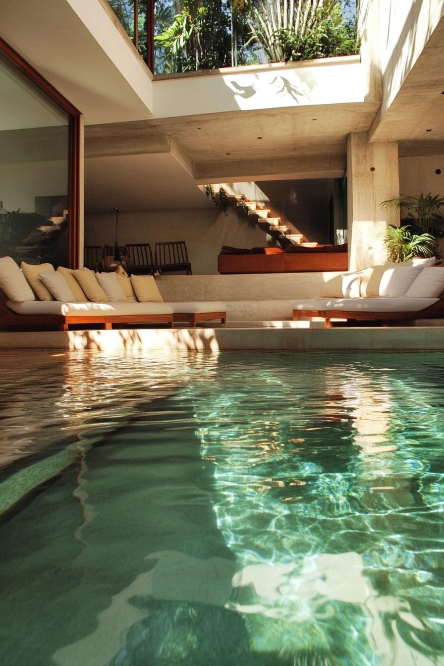 Swimming Pool With Submerged Seating - photo 3