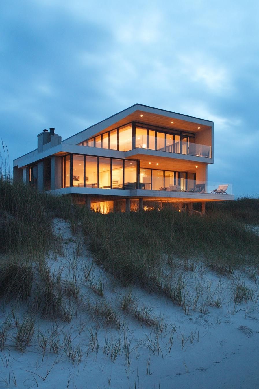 10. Solar-Powered Dune Loft