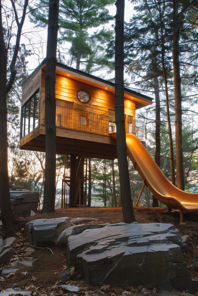Cabin With a Built-In Slide - photo 2