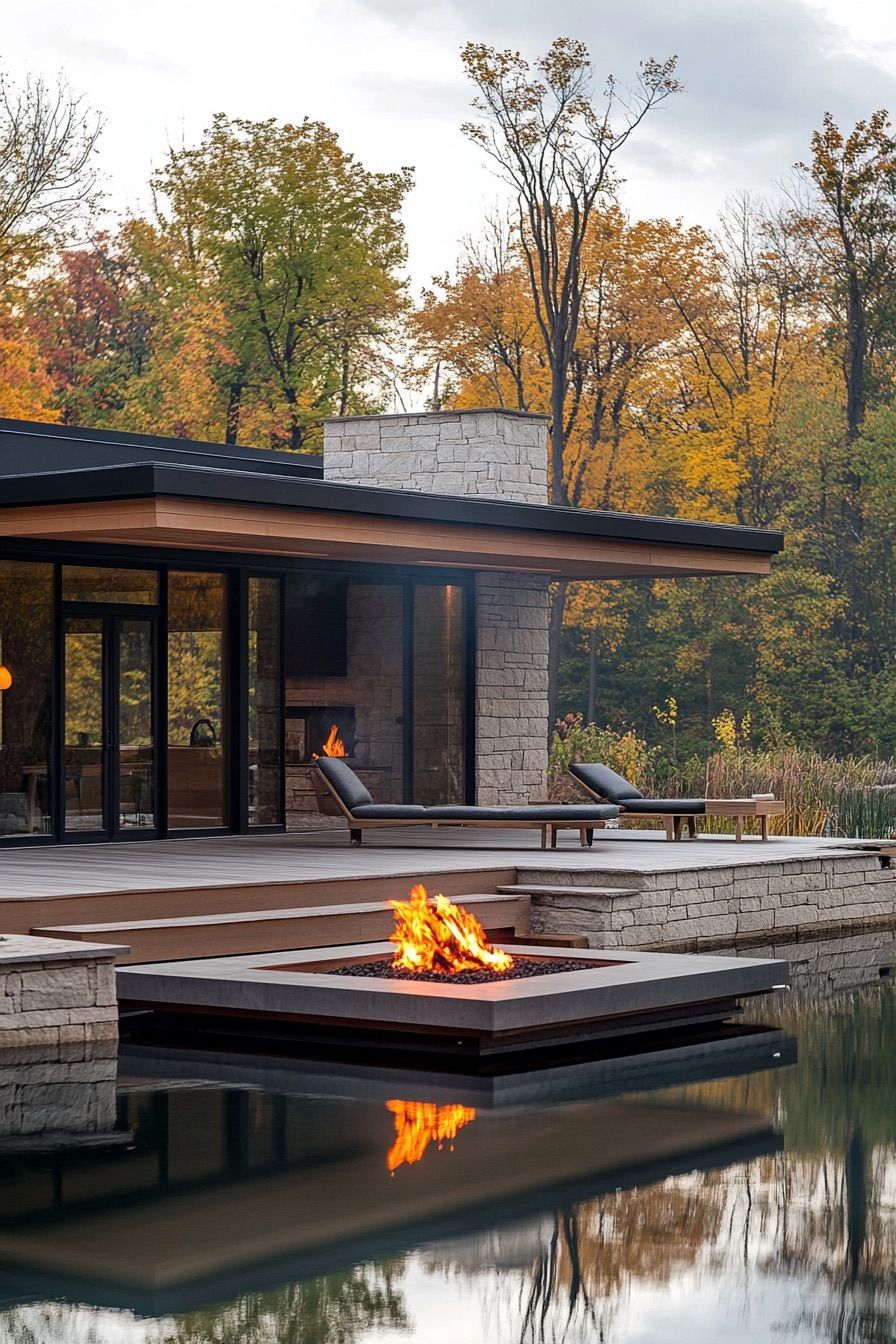Cozy Outdoor Fire Pit Lounges - photo 3