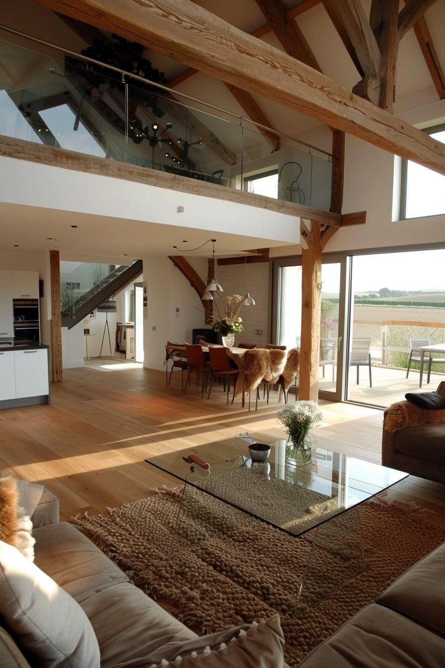 Beams Left Exposed for Character - photo 2