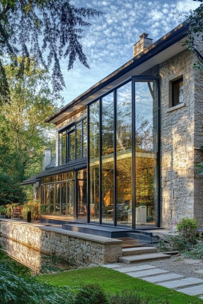 Mirrored Surfaces for a Sleek Futuristic Facade - photo 3