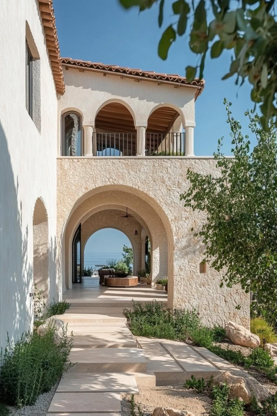 A Glimpse of Elegant Archways