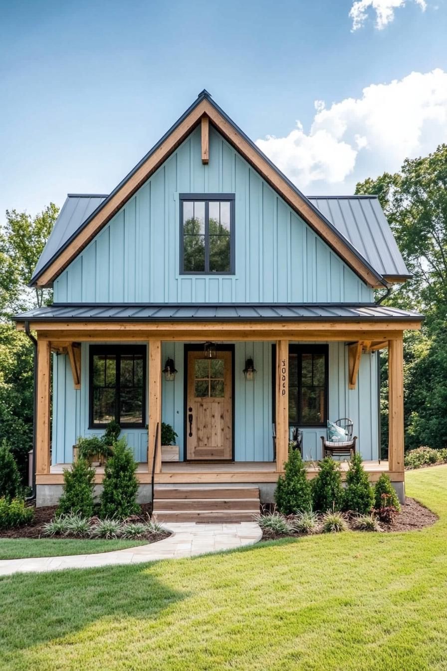 Cottage With Rustic Elegance