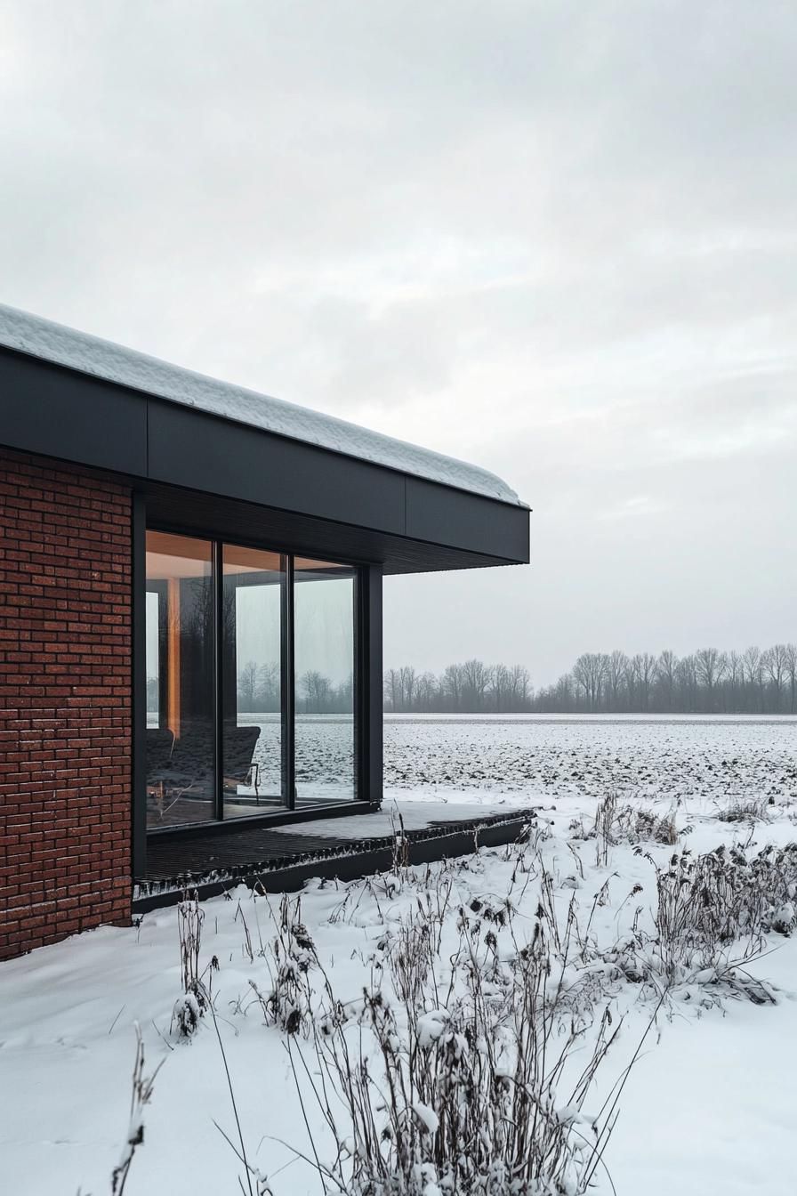 Brick Veneer With Blackened Steel Accents - photo 3