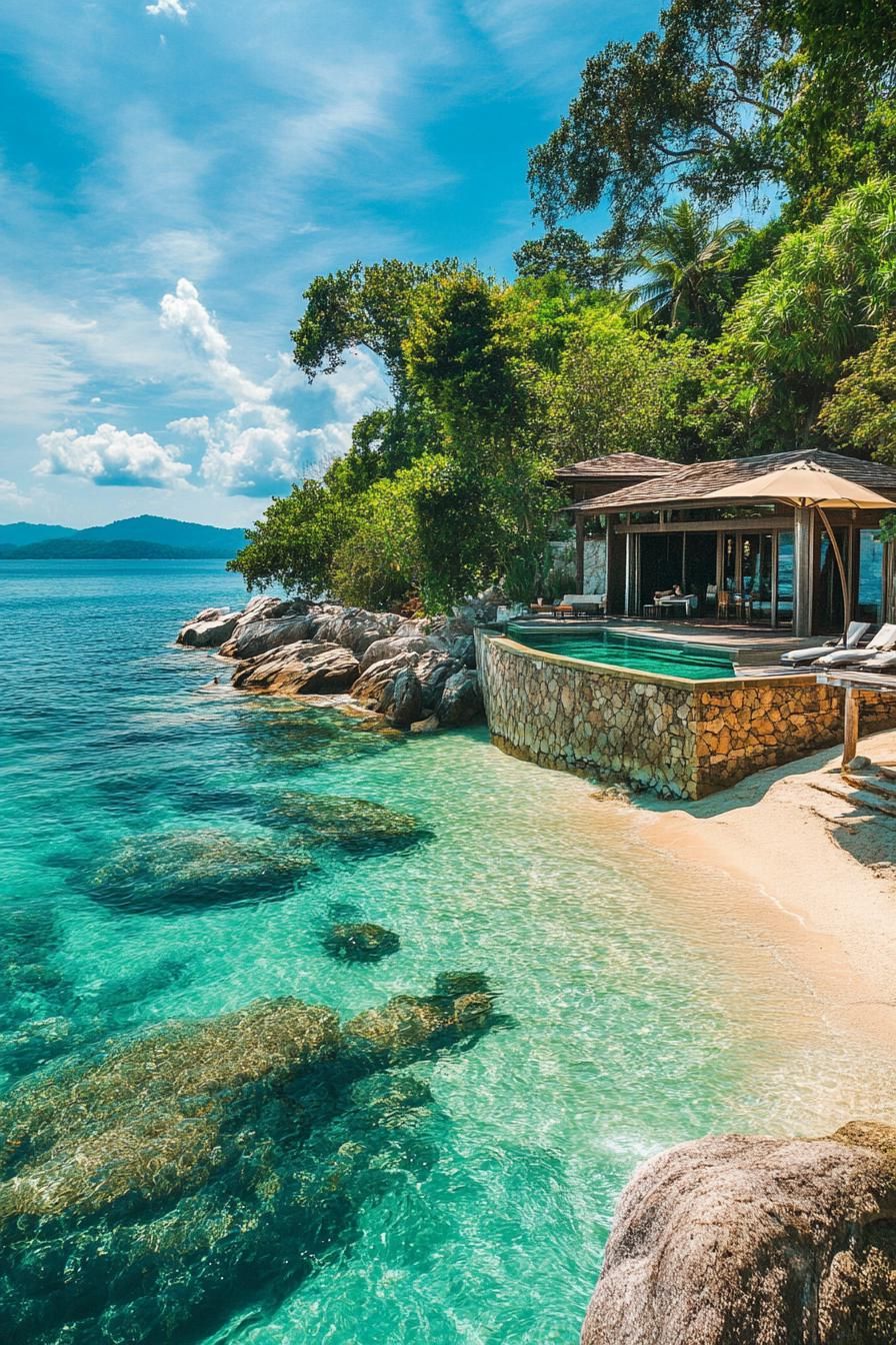 Beachfront Villa With Private Pier Access - photo 3