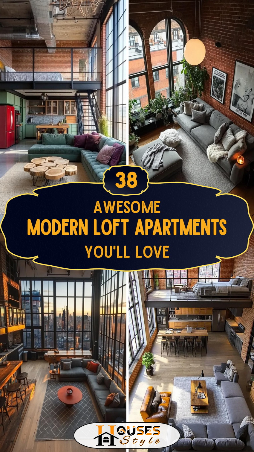 38 Awesome Modern Loft Apartments You’ll Love