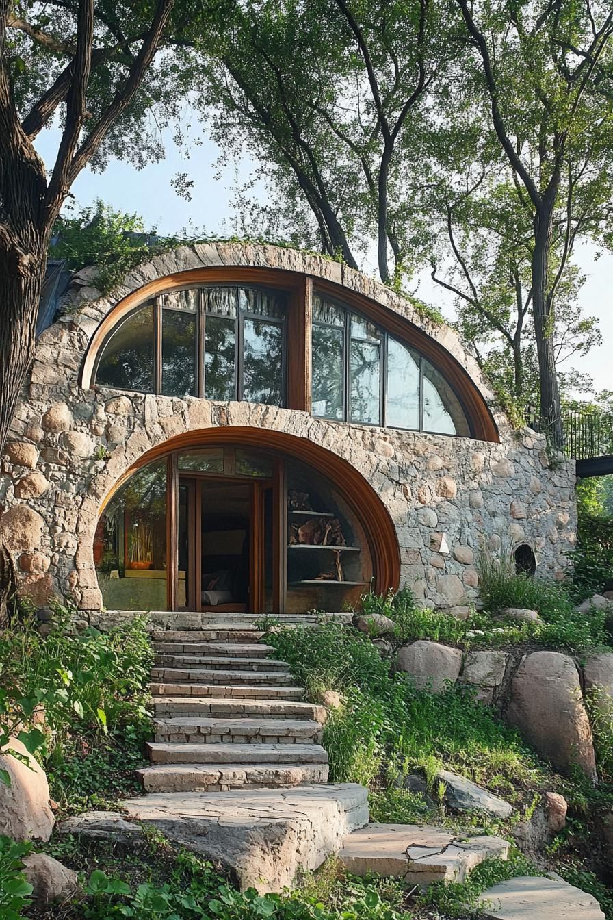 Hobbit-style Earth Shelter Home - photo 4