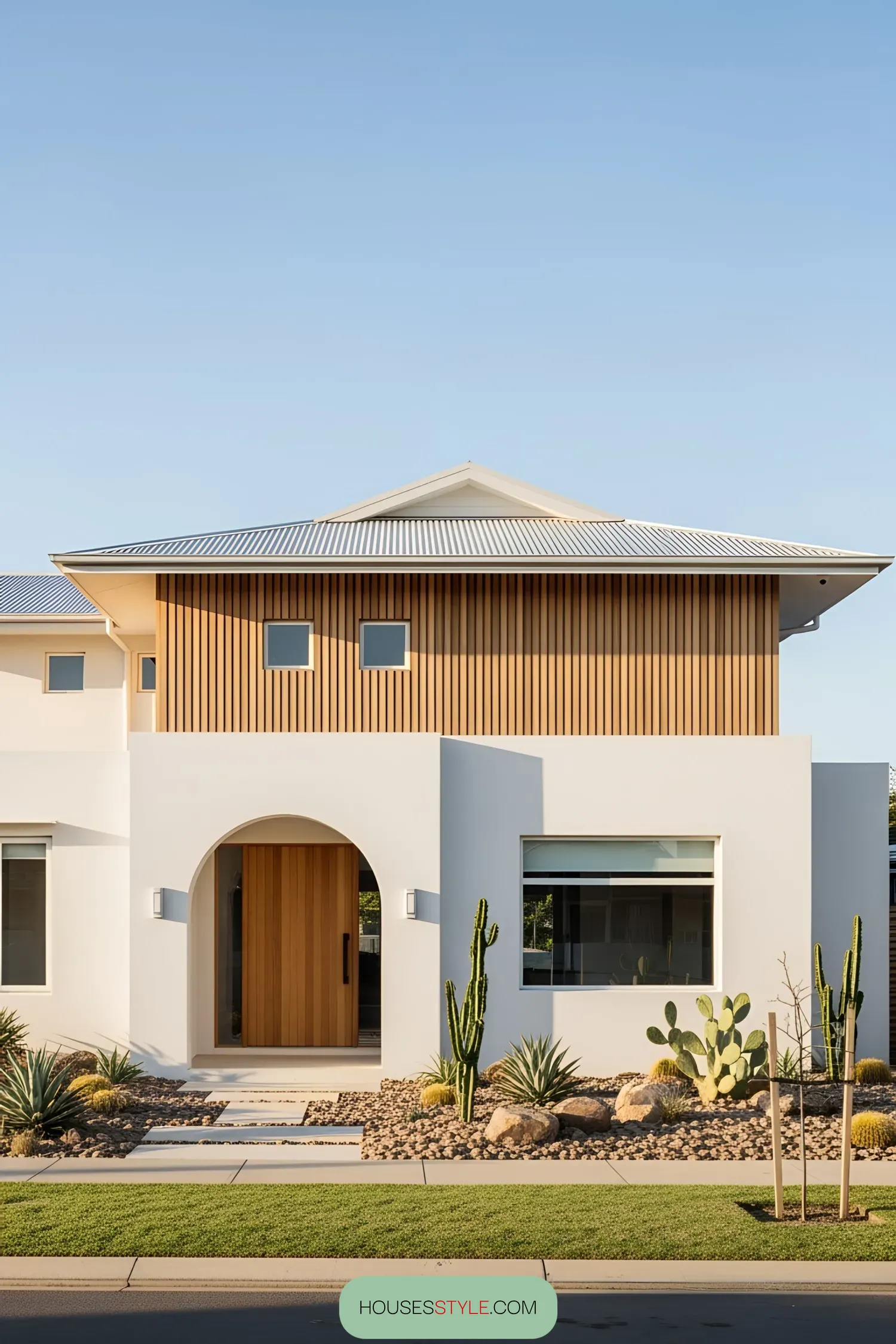 A Calming Coastal Retreat With Desert Accents