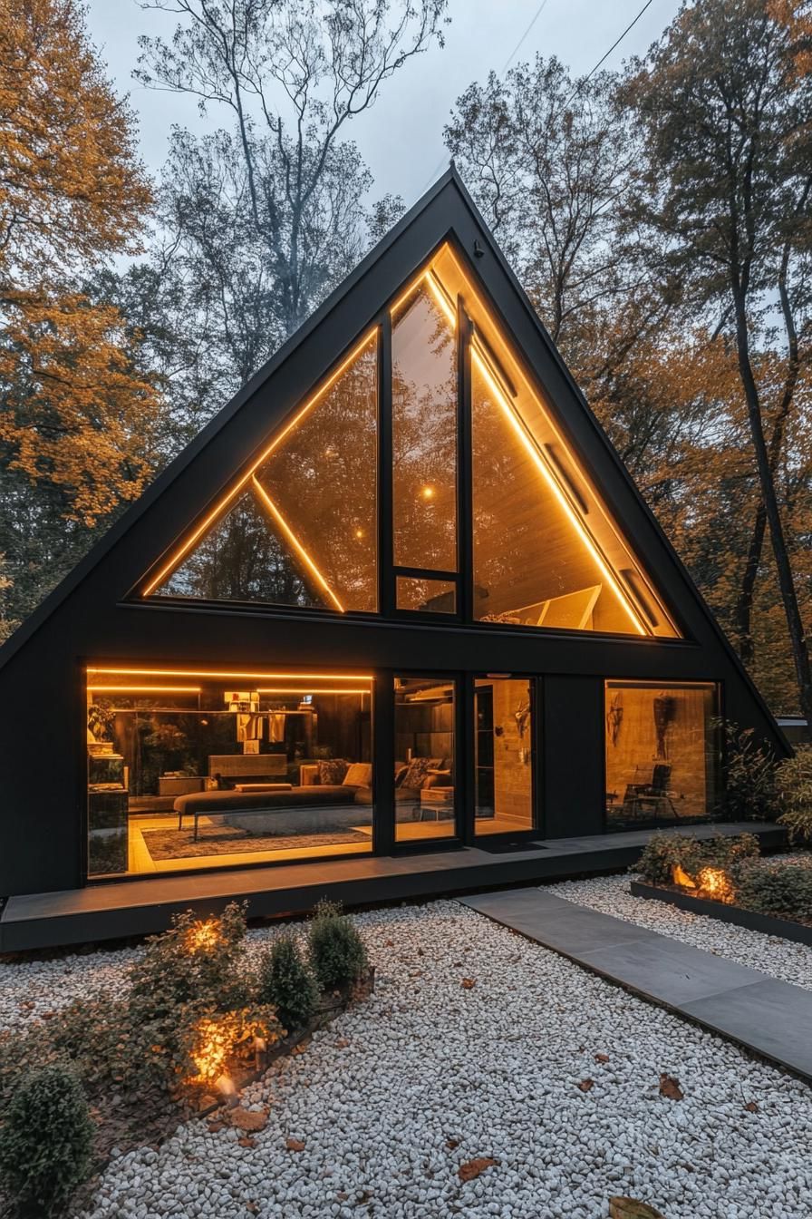 Black Cabin Featuring LED Lighting - photo 2