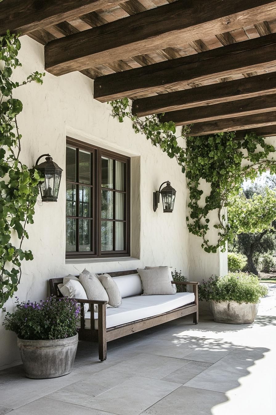A Welcoming Porch in Mediterranean Style