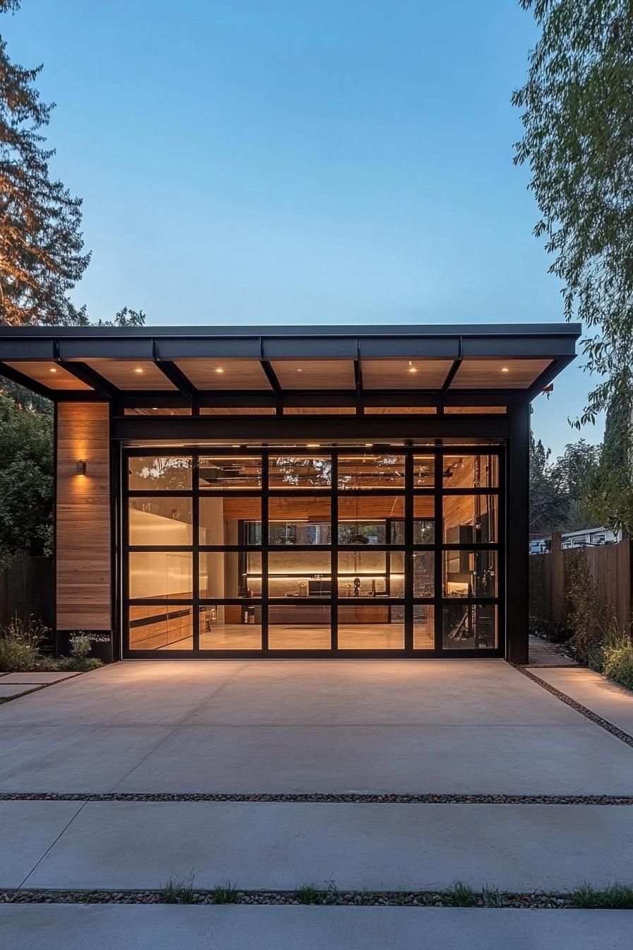 Glass Garage Door Designs - photo 4