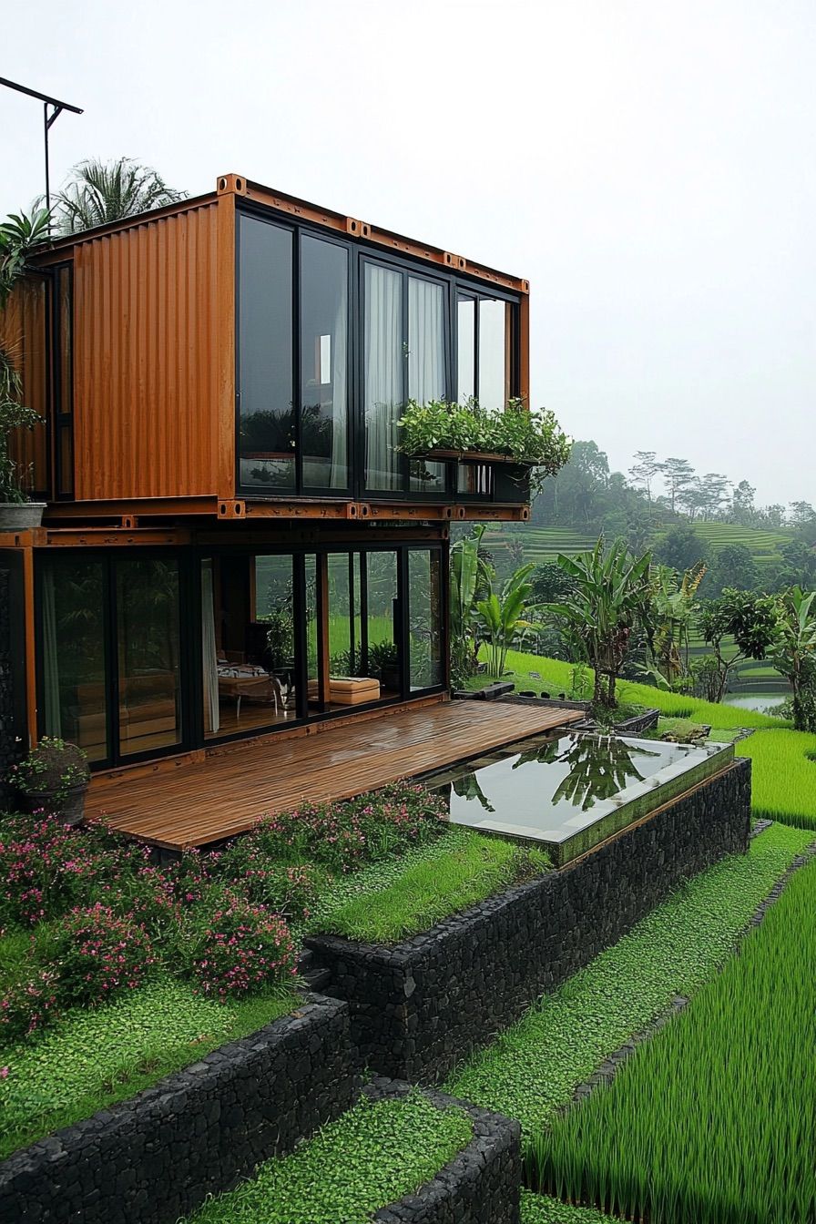 Sustainable Eco-friendly Container Home - photo 2