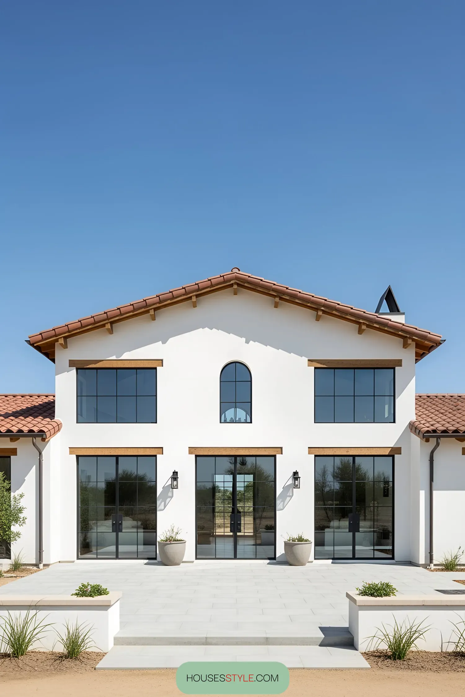 Rustic Charm Meets Modern Spanish Farmhouse Style