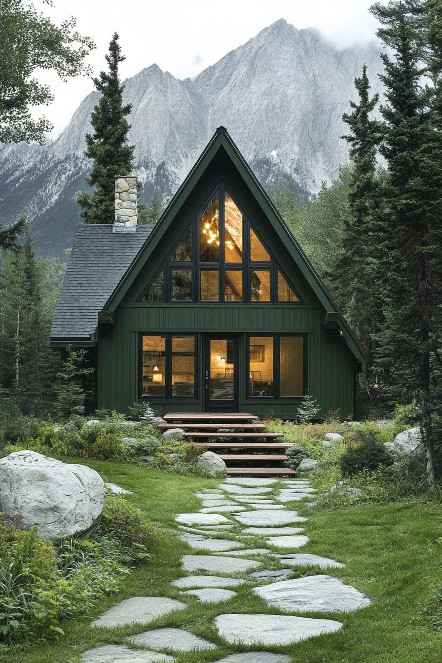 Cozy A-Frame Cabins With Big Windows - photo 4