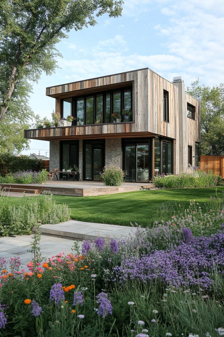 Recycled Material Home Facades - photo 2