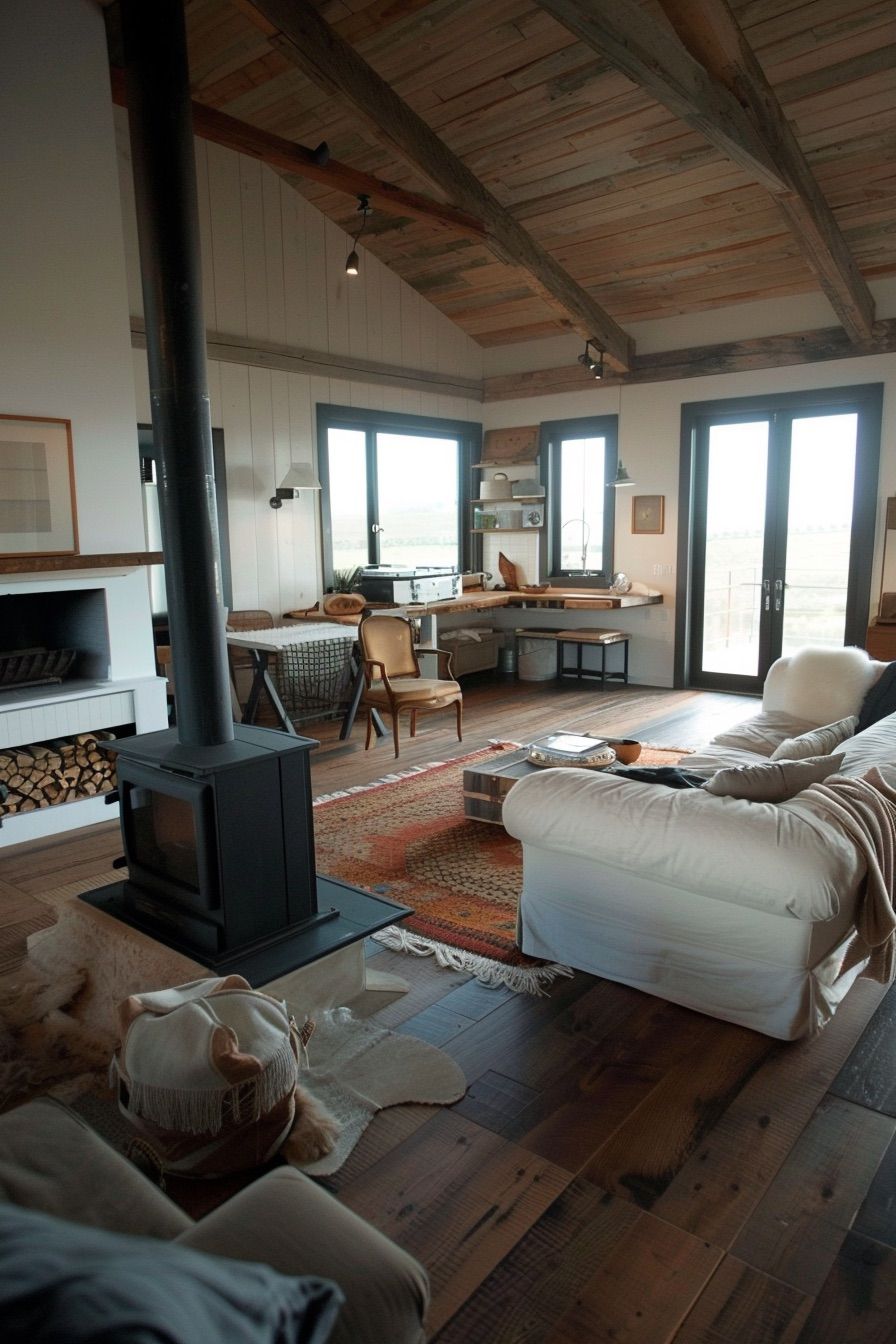 Open Loft-style Interiors