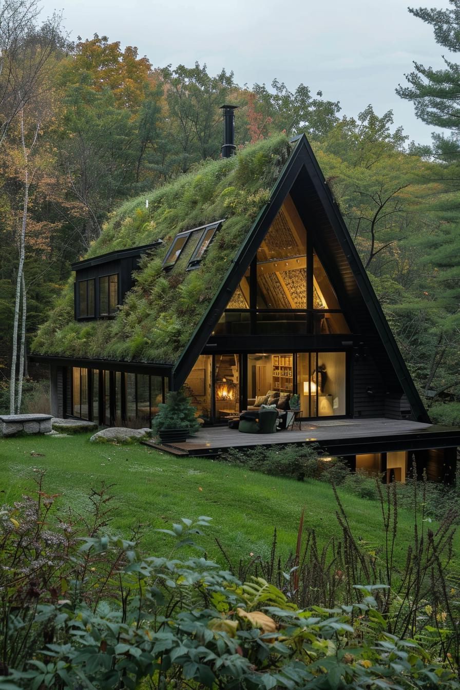 A-frame Topped With a Rooftop Garden - photo 3
