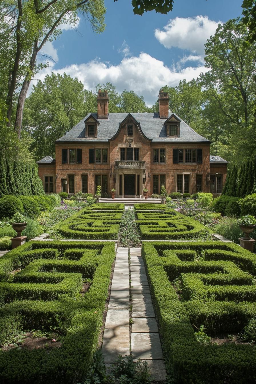 English Manor With a Garden Maze - photo 2