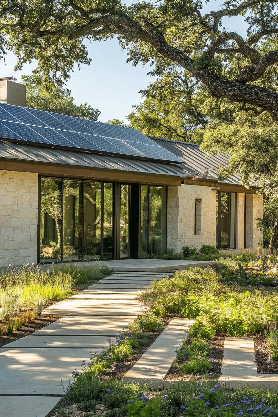 Sun-Drenched Modern Ranch Exterior