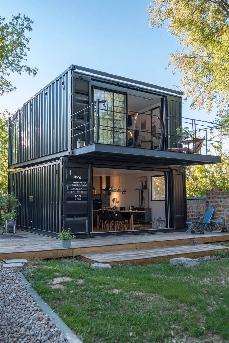 Industrial Style Container Home - photo 4