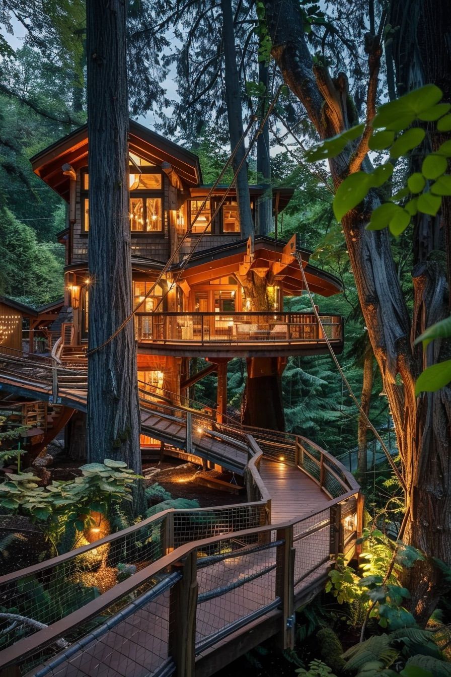 Elevated Treehouse Mansion - photo 4