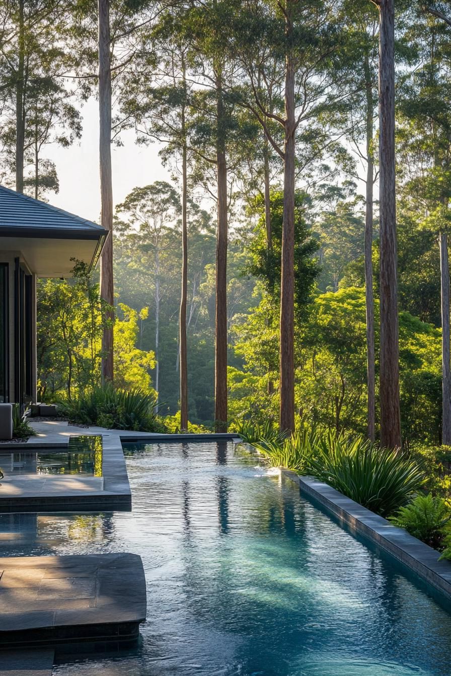 8) Biophilic-designed Pool