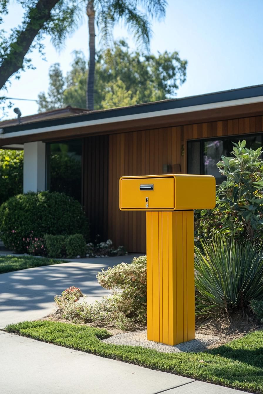 Bright, Bold Statement Mailbox Ideas - photo 3