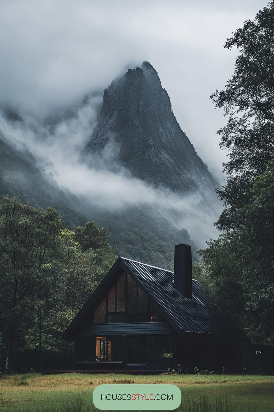 Gothic Revival Meets Sharp Modern Lines