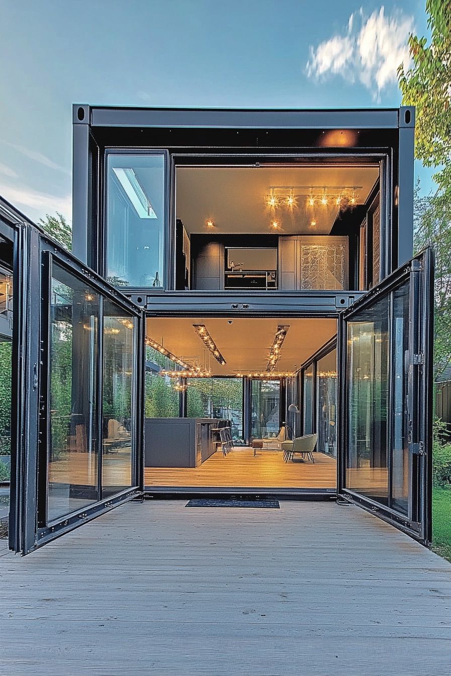 Container Home With Retractable Walls - photo 4