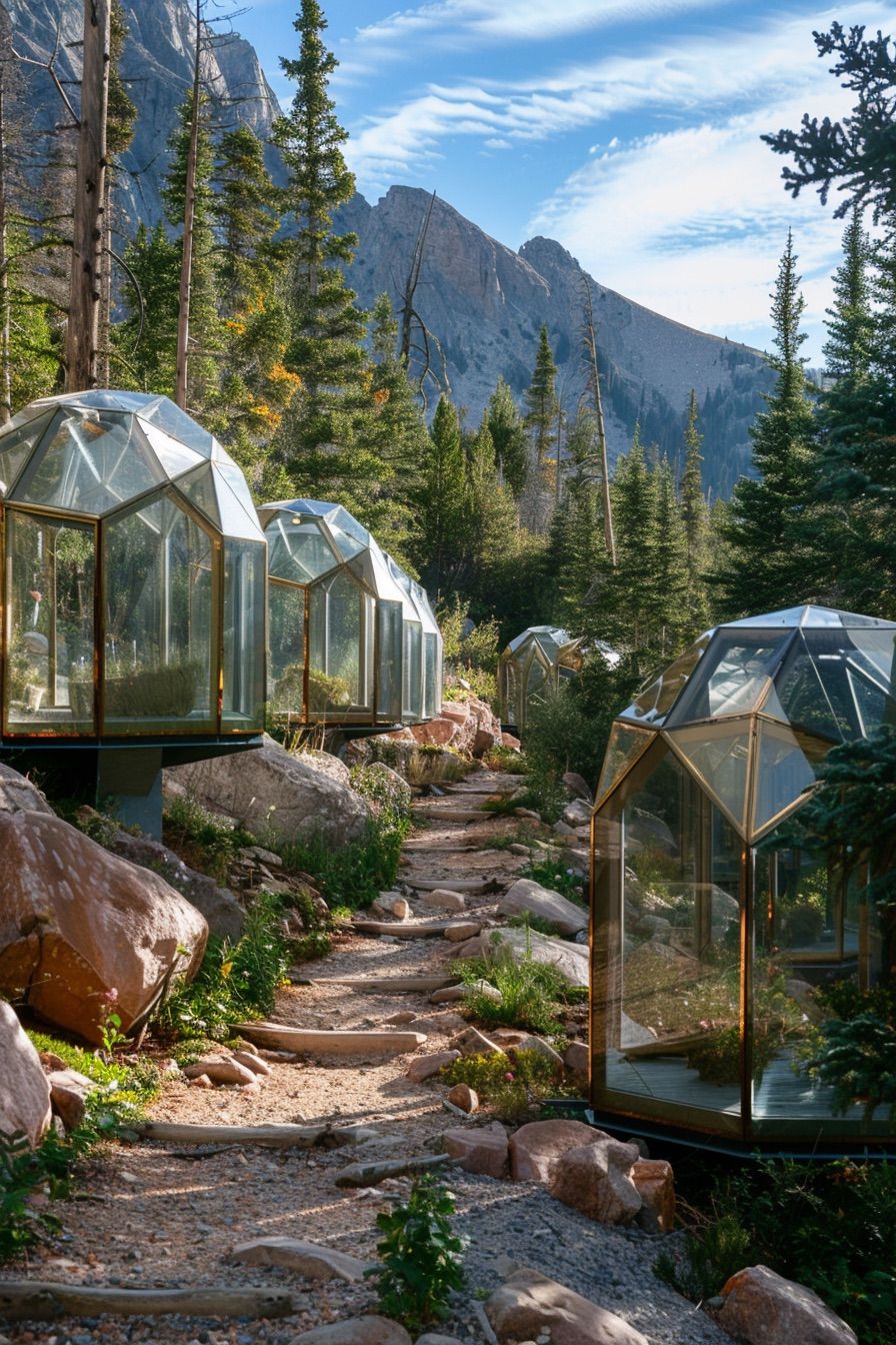 Connected Glass Pod Cabins - photo 3
