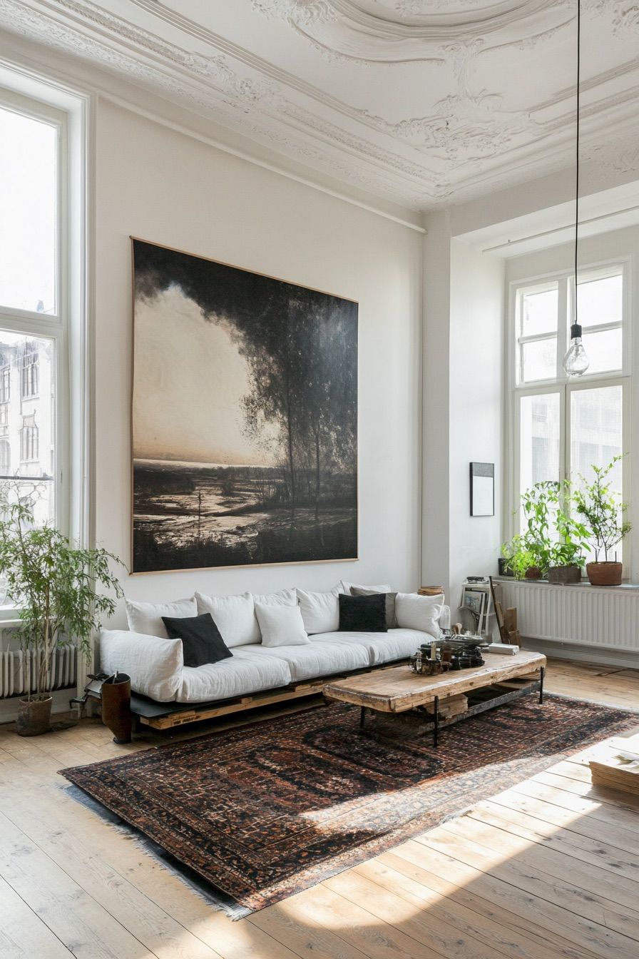 Oversized Abstract Wall Art