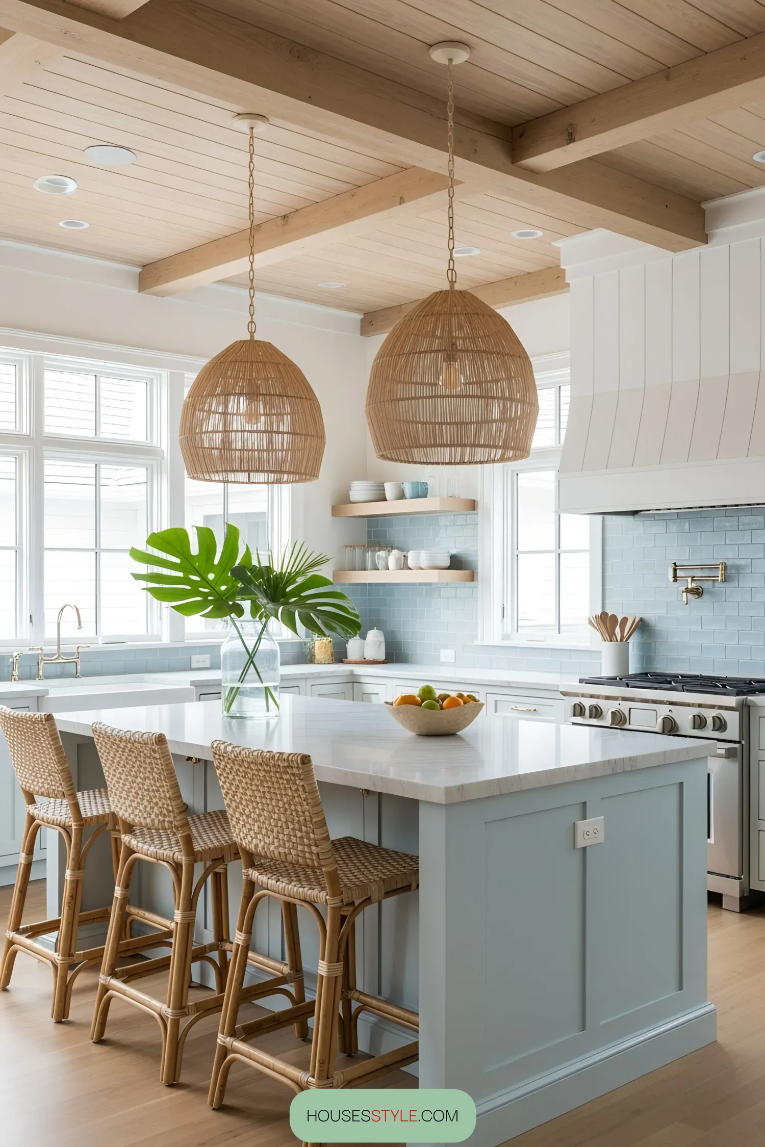 Sandy Shores and Snack Drawers: A Coastal Kitchen