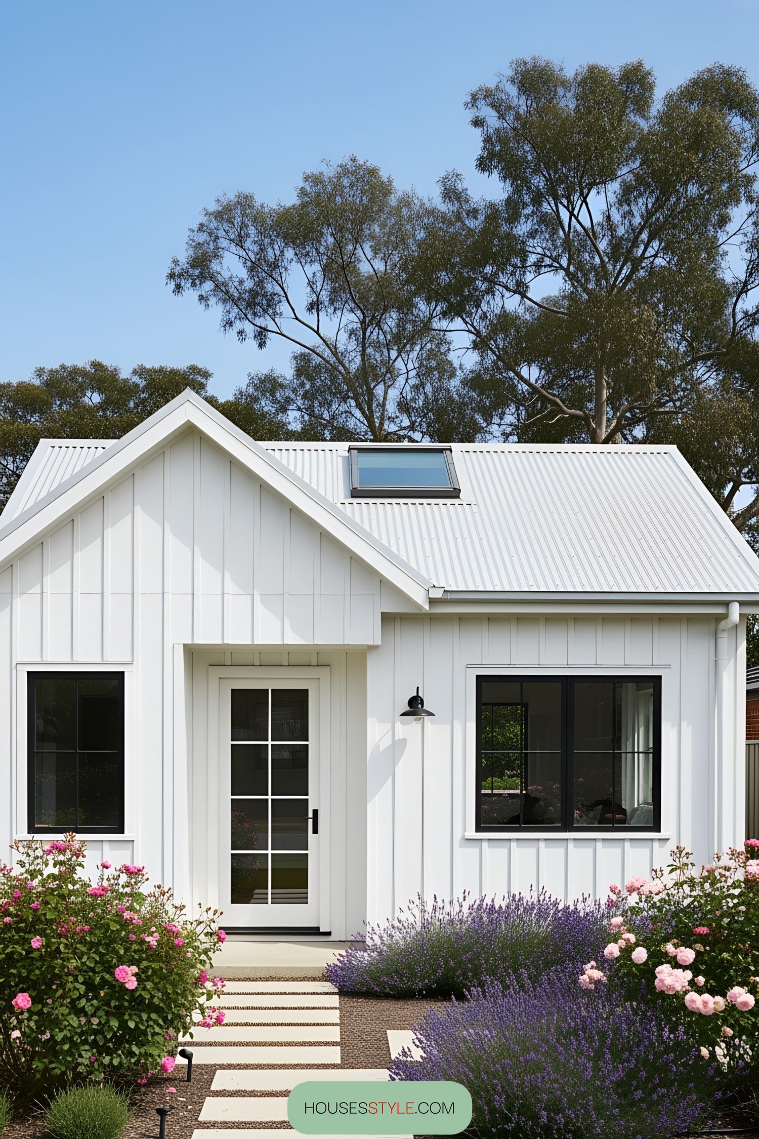 Quiet Charm of the White Bungalow
