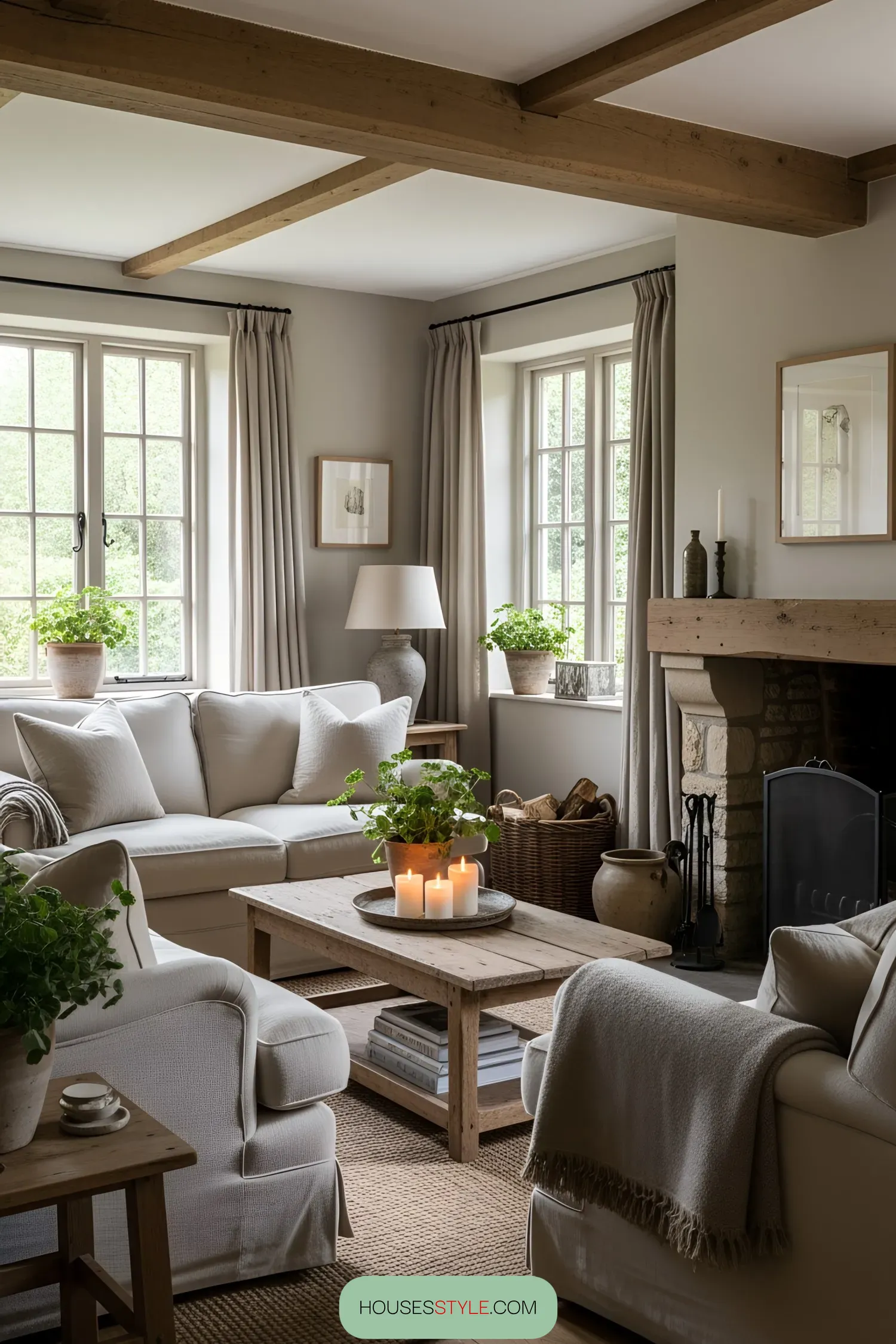 Candlelight and Soft Pillows for a Cozy Retreat