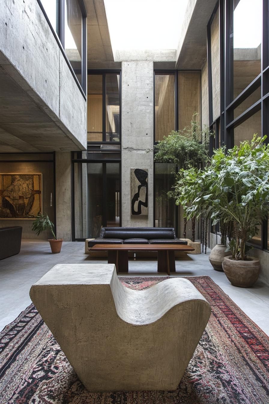 Sleek Urban Courtyard Retreat