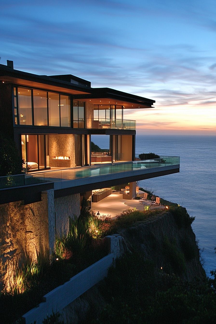 Split-Level Home With Cliffside Elevator - photo 3