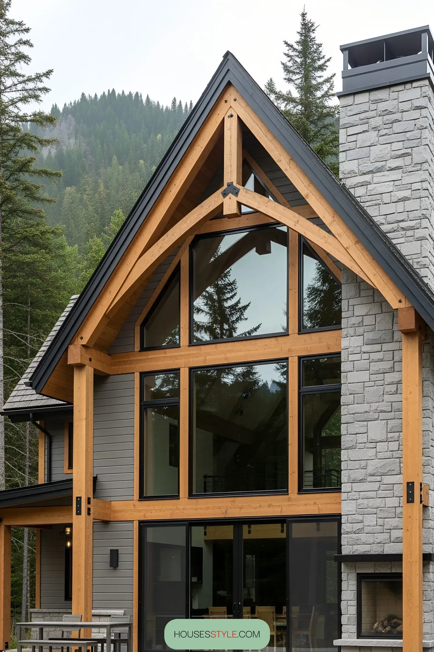 A-Frame Haven by the Forest Edge