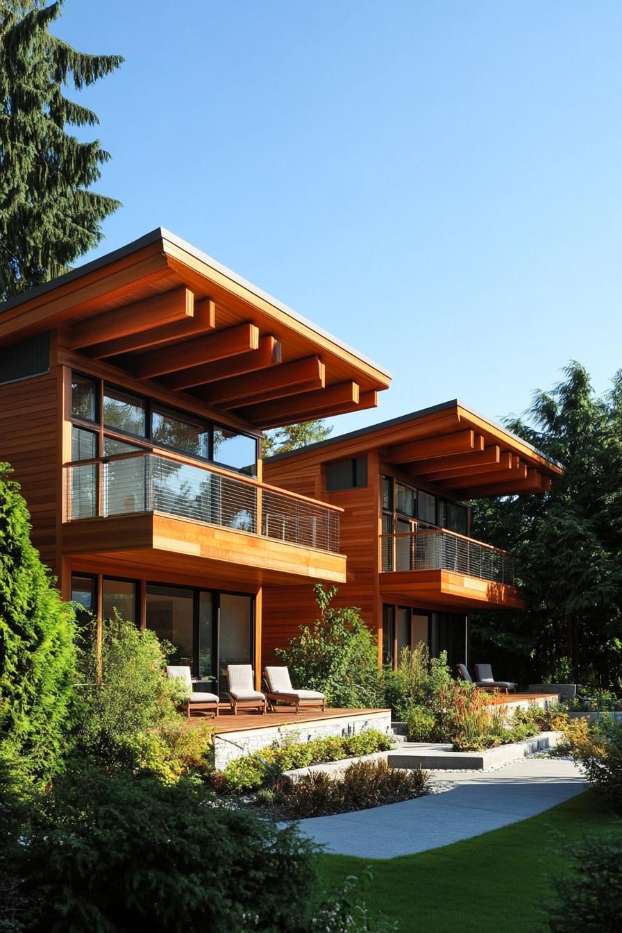 Wood Cladding With Deep Eaves and Overhangs - photo 3