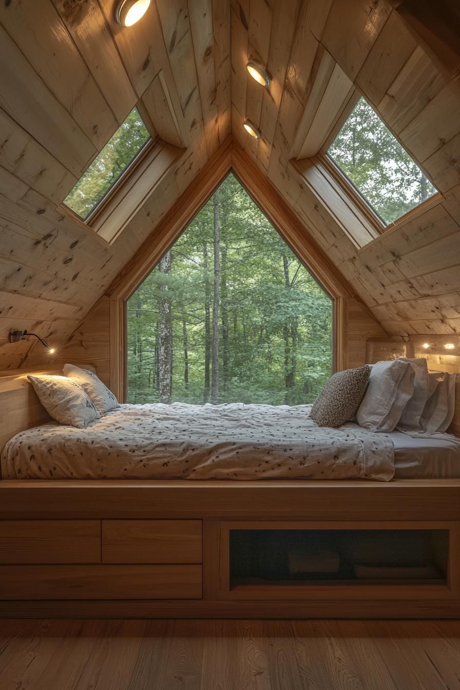 Compact Tiny Cabin Design - photo 2