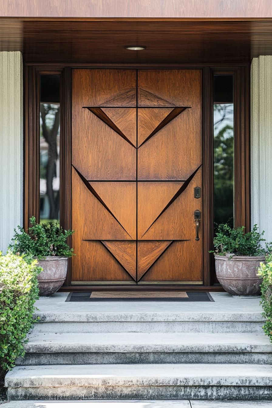 Bold Geometric Front Door Colors - photo 3