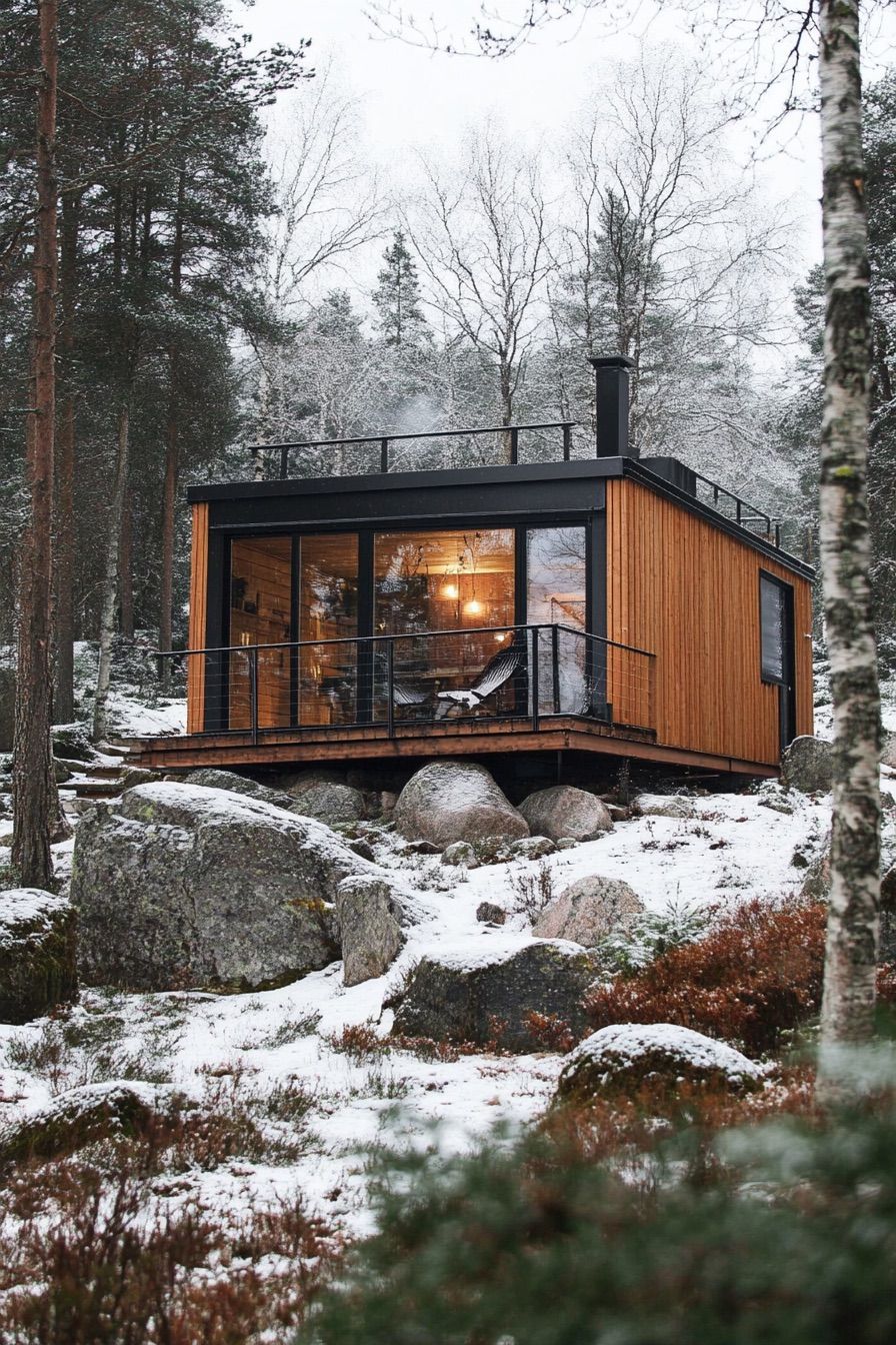 Scandinavian Hygge Container Cabin - photo 3
