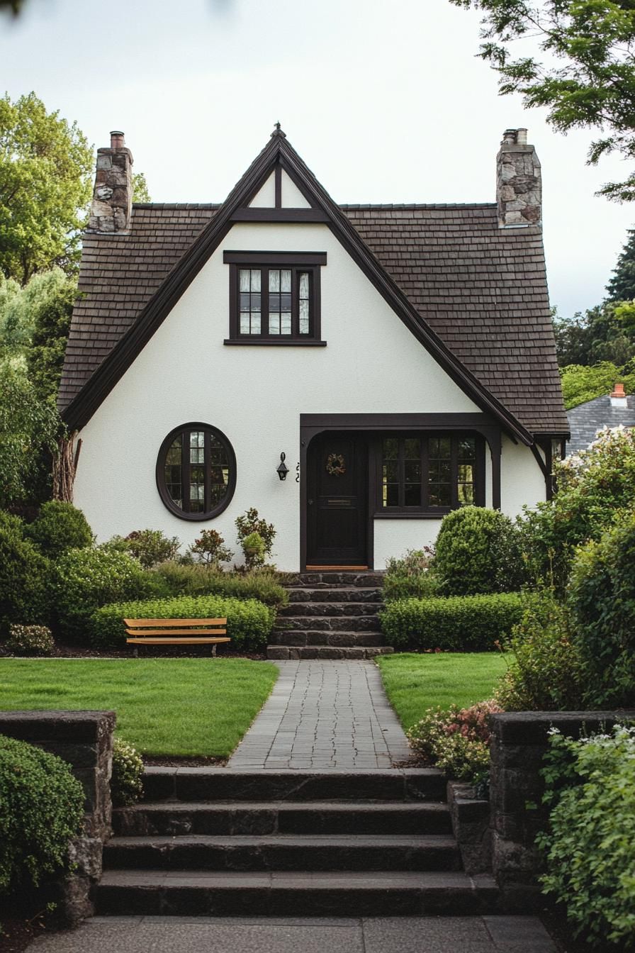 Cedar Shake Roofing With a Sleek Front Door - photo 3