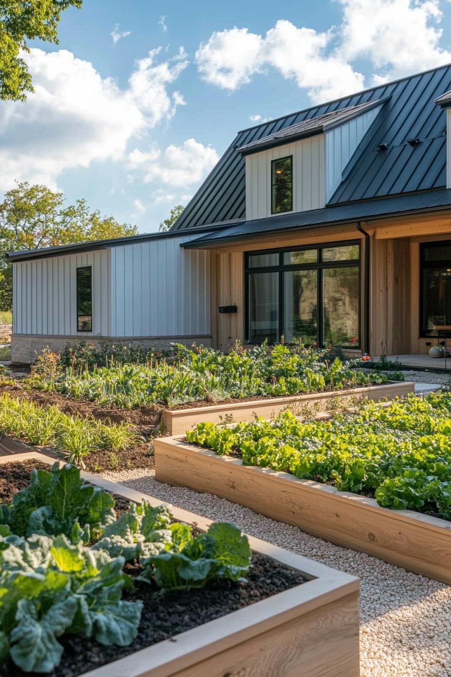Central Courtyard With a Vegetable Garden - photo 4