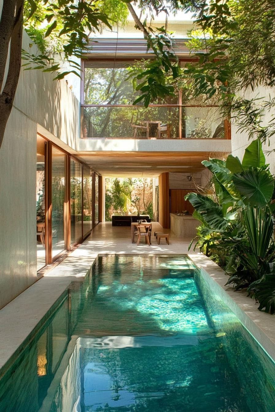 Courtyard Plunge Pools for Small Lots - photo 2