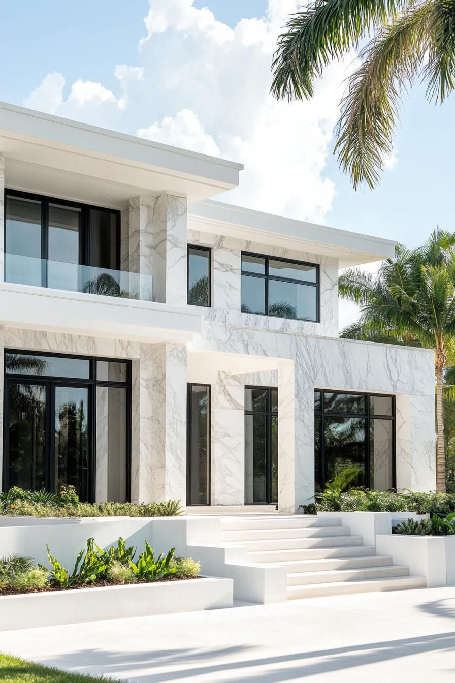 Opulent Modern Mansion Bathed in Sunshine