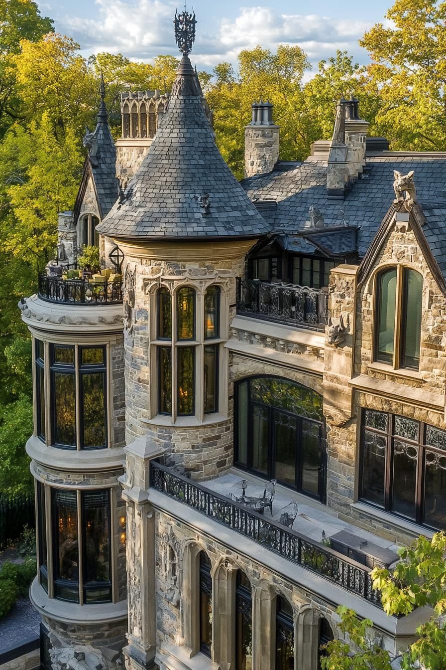 Medieval Castle Mansion With Hidden Passages