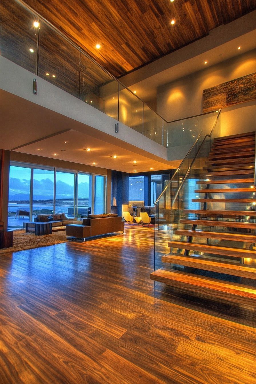 Floating Staircase Designs - photo 4