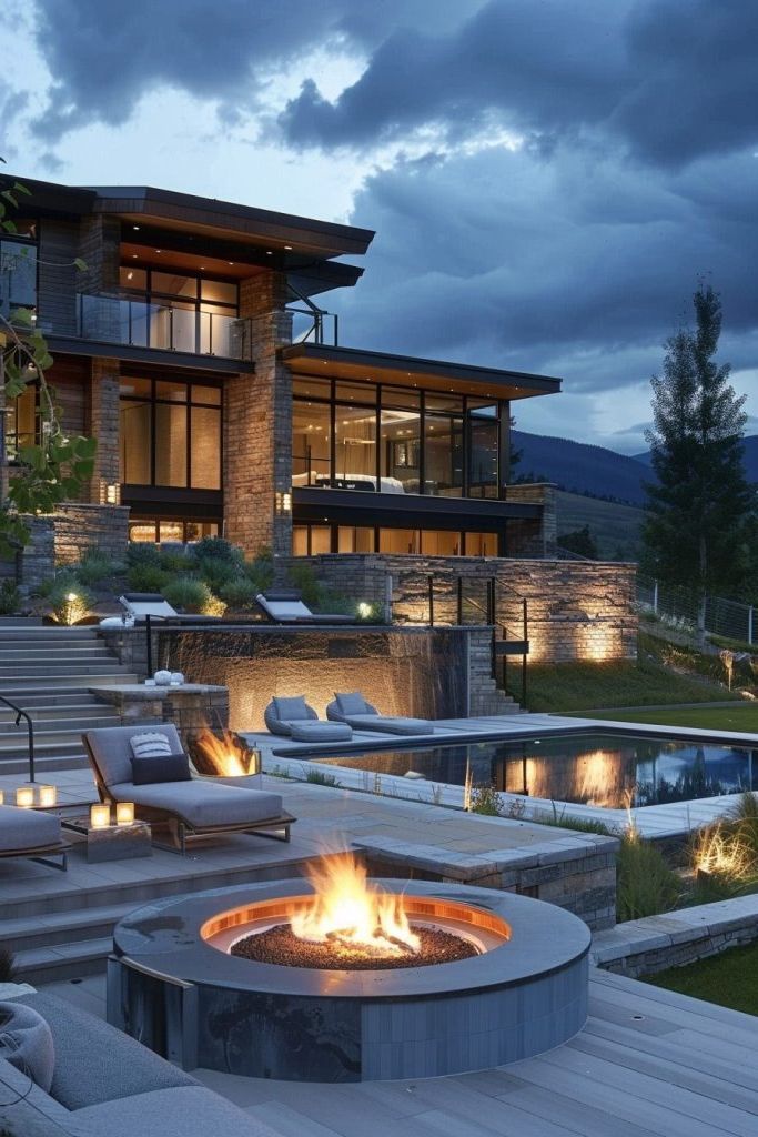 Pools Paired with Fire Pit Lounges - photo 3